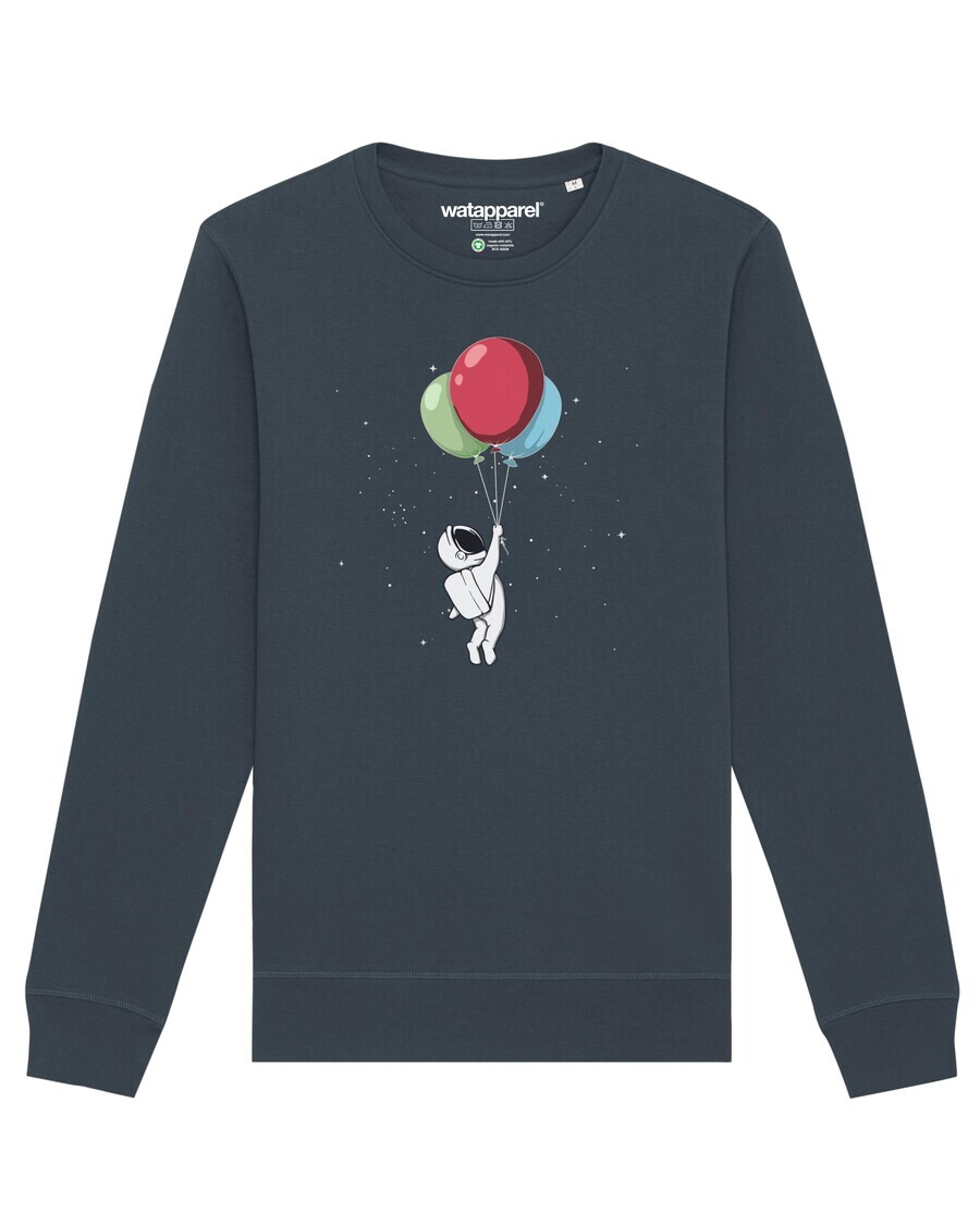 Свитер Watapparel Sweatshirt Little Balloon Astronaut, антрацит
Свитер Watapparel Sweatshirt Little Balloon Astronaut, антрацит