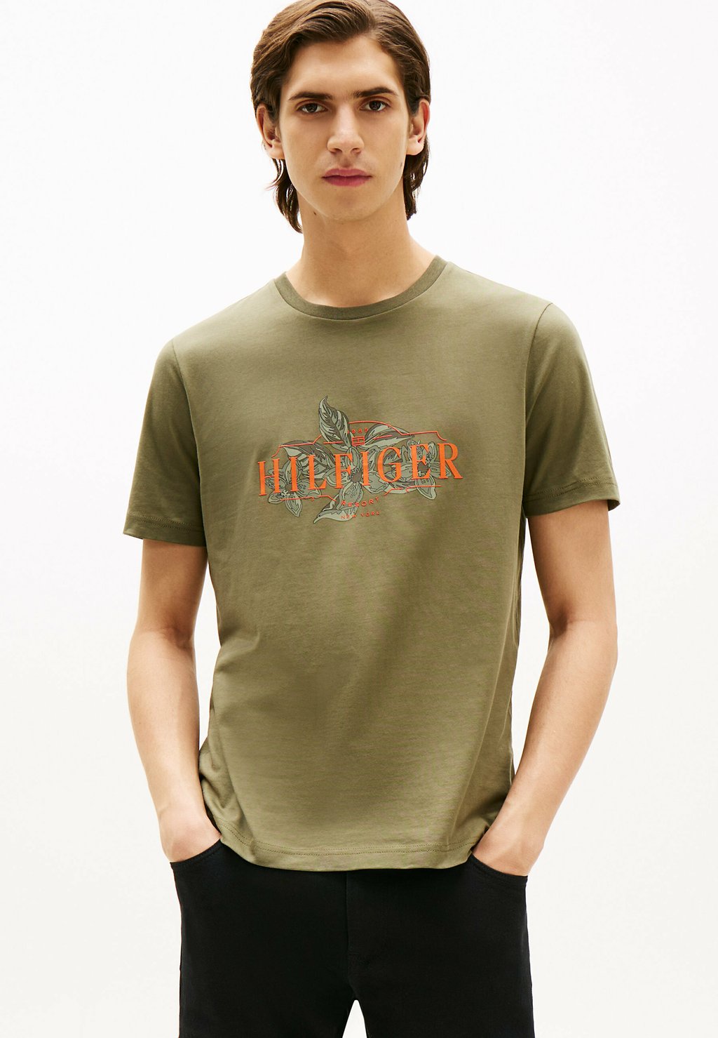 Футболка с принтом Tommy Hilfiger, зеленый
Футболка с принтом Tommy Hilfiger, зеленый