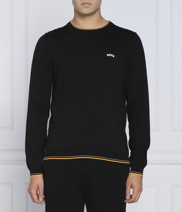 Джемпер мужской Boss Green с окантовкой, черный
Джемпер мужской Boss Green с окантовкой, черный