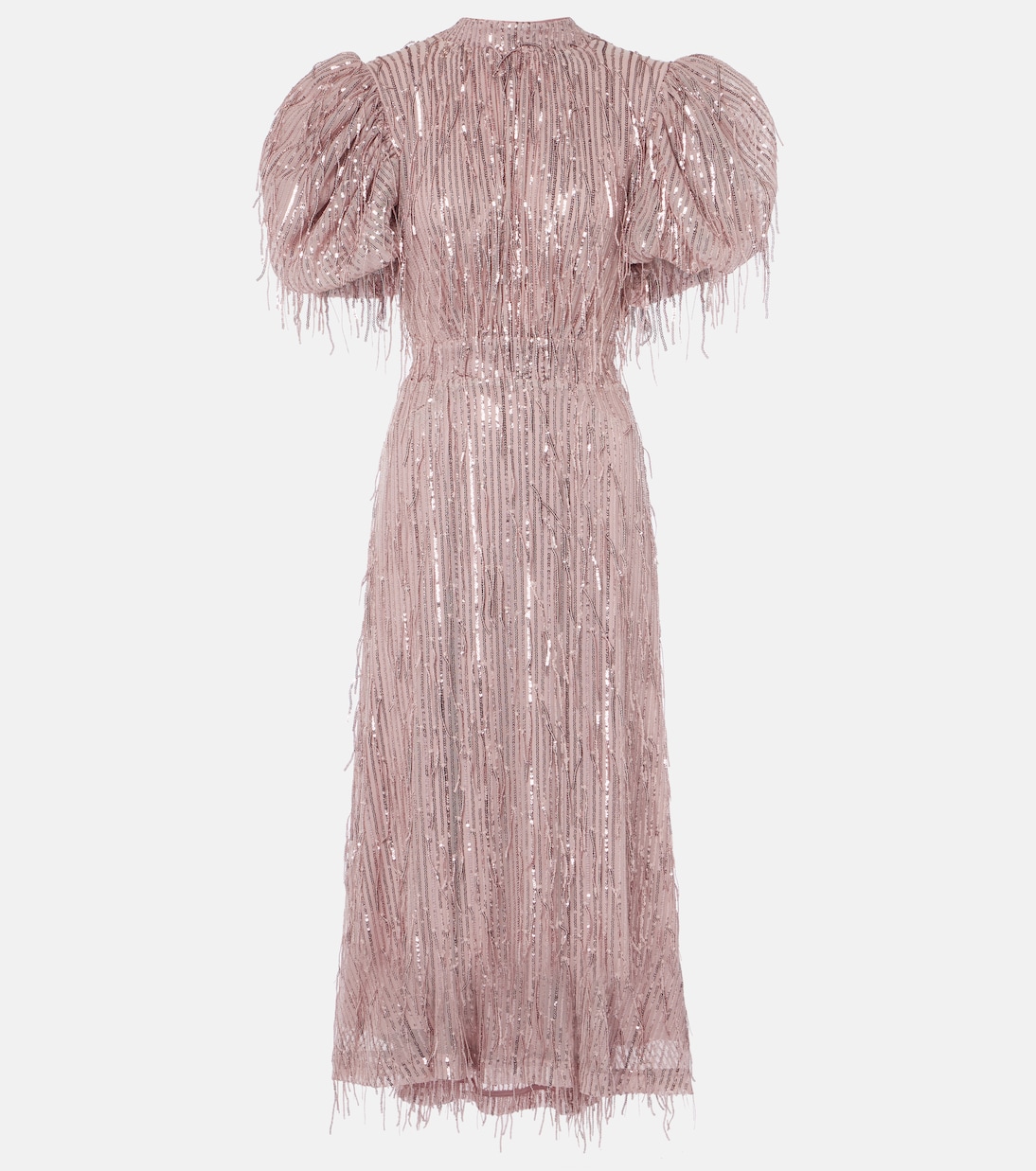 Платье миди с пайетками и рукавами-фонариками Rotate, Peachskin
Платье миди с пайетками и рукавами-фонариками Rotate, Peachskin