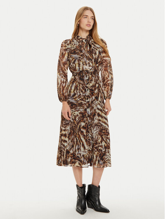 Платье-рубашка regular fit WF4373 T4184 Liu Jo, коричневый
Платье-рубашка regular fit WF4373 T4184 Liu Jo, коричневый