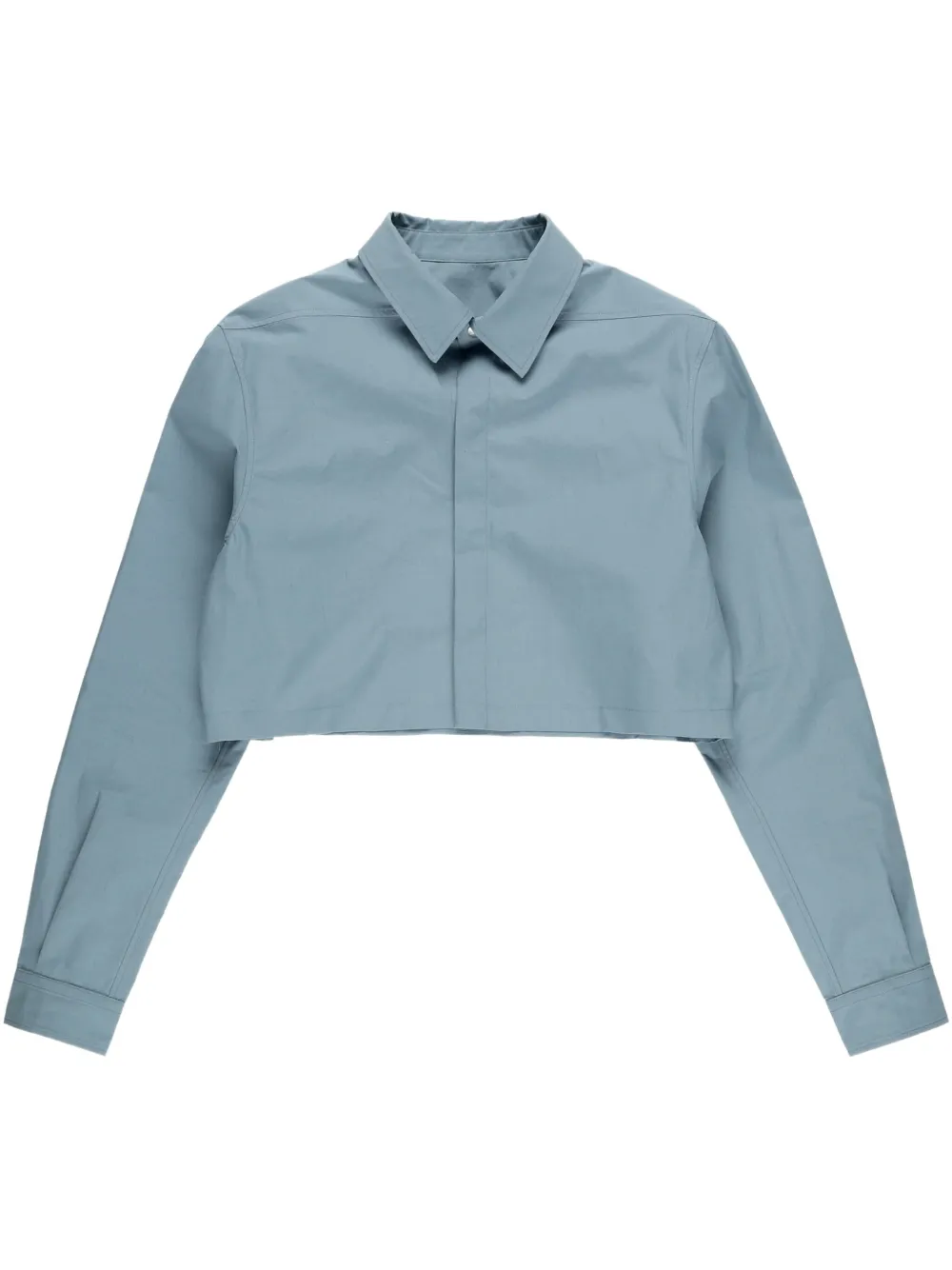 Укороченная рубашка Rick Owens, синий
Укороченная рубашка Rick Owens, синий