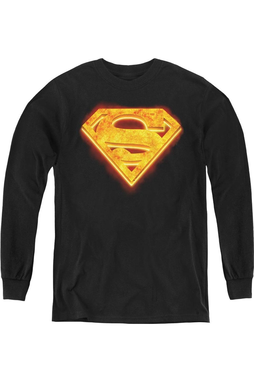 Футболка с длинным рукавом для детей "Супермен: Горячий стальной щит" Gildan, черный
Футболка с длинным рукавом для детей "Супермен: Горячий стальной щит" Gildan, черный