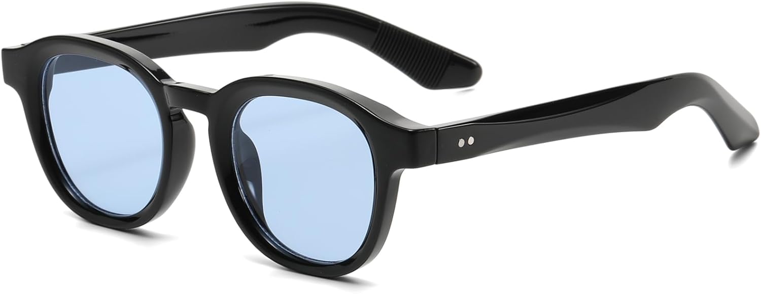 Винтажные солнцезащитные очки Long Keeper маленького круглого размера для мужчин и женщин, ретро-очки с тонированными линзами, модные круглые солнцезащитные очки, 46 мм, Black Frame / Clear Blue Lens
Винтажные солнцезащитные очки Long Keeper маленького круглого размера для мужчин и женщин, ретро-очки с тонированными линзами, модные круглые солнцезащитные очки, 46 мм, Black Frame / Clear Blue Lens