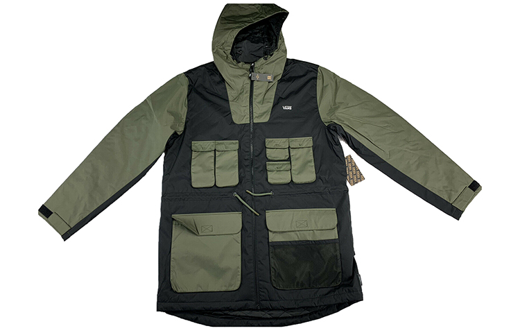Vans Куртка мужская Army Green с капюшоном Moderate
Vans Куртка мужская Army Green с капюшоном Moderate