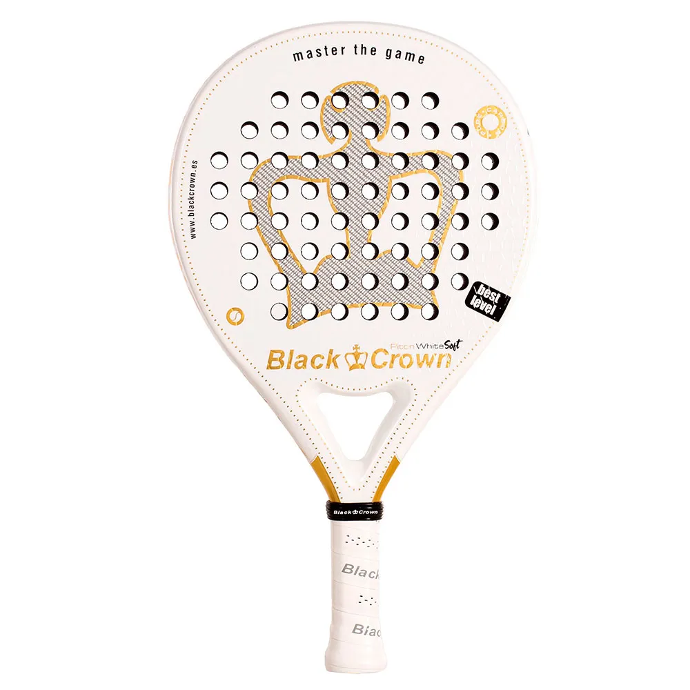 Ракетка для паделя Black Crown Piton White Soft, бежевый
Ракетка для паделя Black Crown Piton White Soft, бежевый