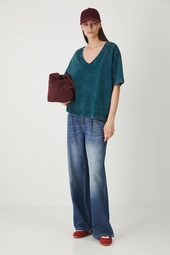 Хлопковая футболка Medicine, бирюзовый
Хлопковая футболка Medicine, бирюзовый