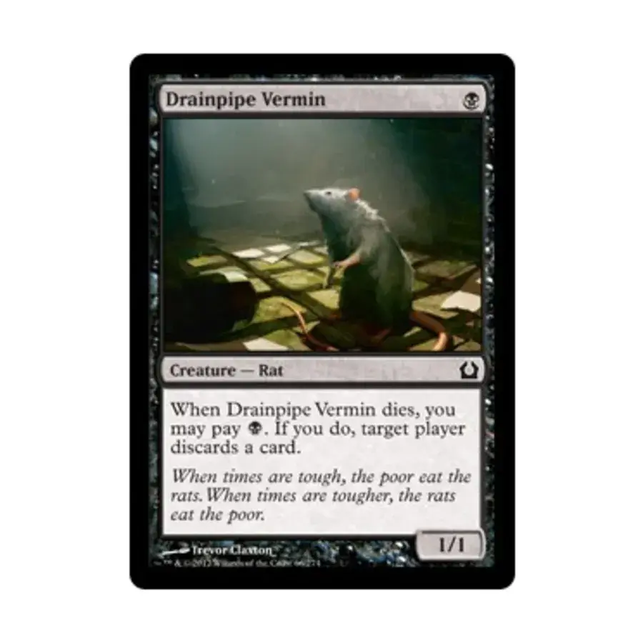 CCG Вредитель водосточной трубы (C), MTG - Return to Ravnica
CCG Вредитель водосточной трубы (C), MTG - Return to Ravnica