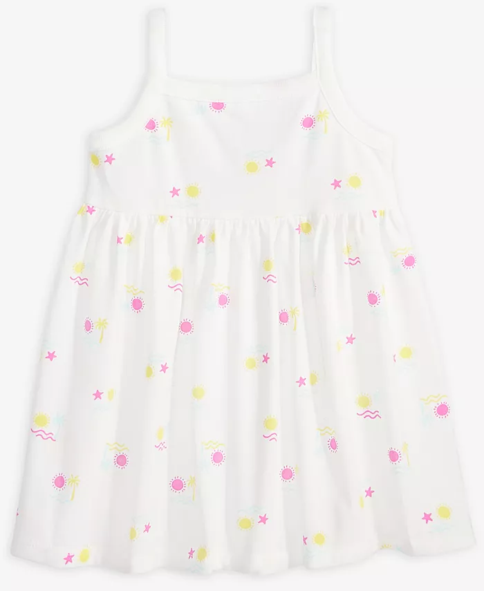 Платье для девочки с пляжным принтом First Impressions, белый
Платье для девочки с пляжным принтом First Impressions, белый