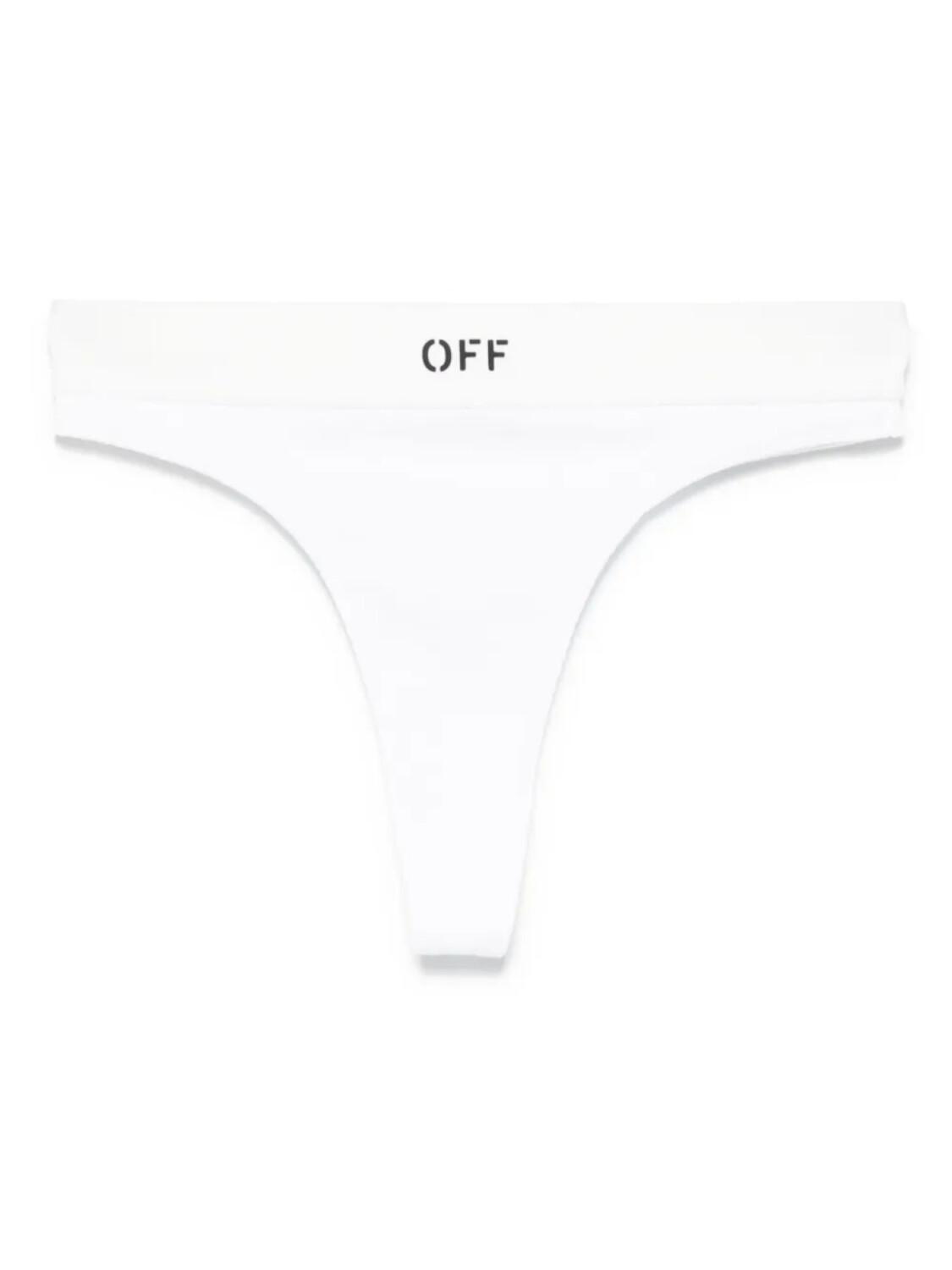 Ребристые стринги Off-White, белый
Ребристые стринги Off-White, белый