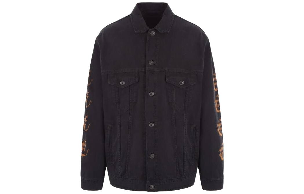 Мужская джинсовая куртка Balenciaga, черный
Мужская джинсовая куртка Balenciaga, черный