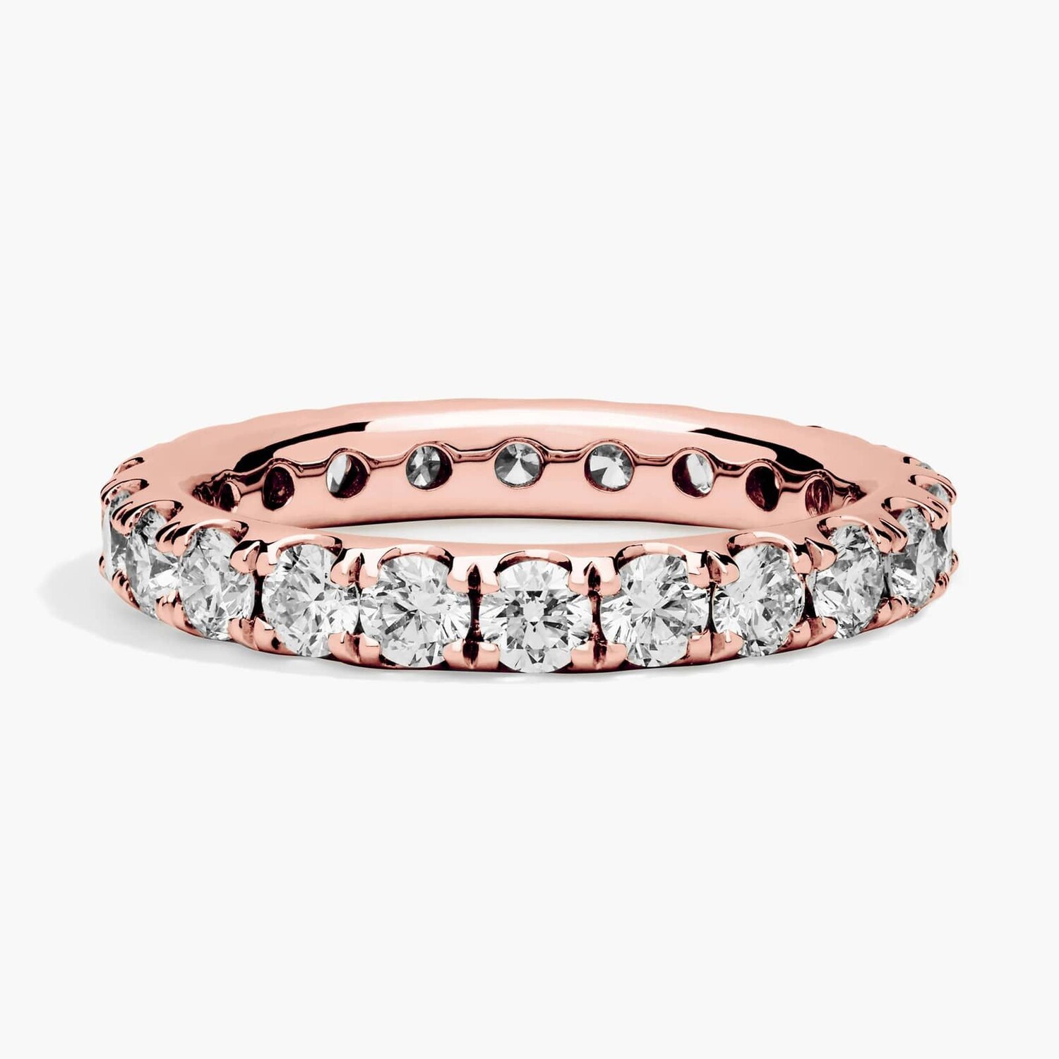 Кольцо Riviera Pavé Diamond Eternity из 14-каратного розового золота (2 карата Tw. - HI / SI1-SI2) Blue Nile
Кольцо Riviera Pavé Diamond Eternity из 14-каратного розового золота (2 карата Tw. - HI / SI1-SI2) Blue Nile