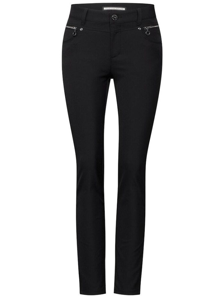 Тканевые брюки Street One, черный
Тканевые брюки Street One, черный