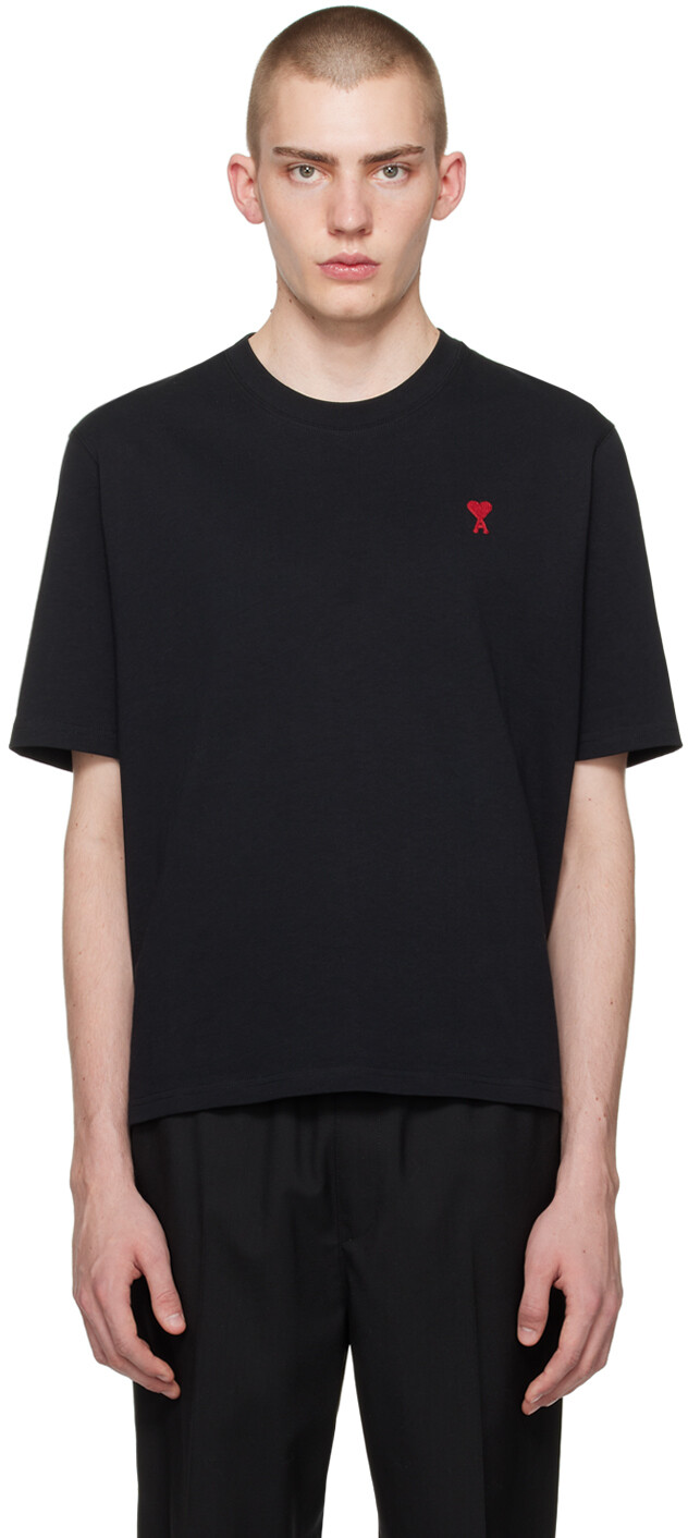 Черная футболка Ami de Cœur Ami Paris, цвет Black
Черная футболка Ami de Cœur Ami Paris, цвет Black