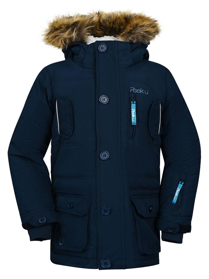 Зимняя куртка "West" темно-синего цвета Peek U
Зимняя куртка "West" темно-синего цвета Peek U