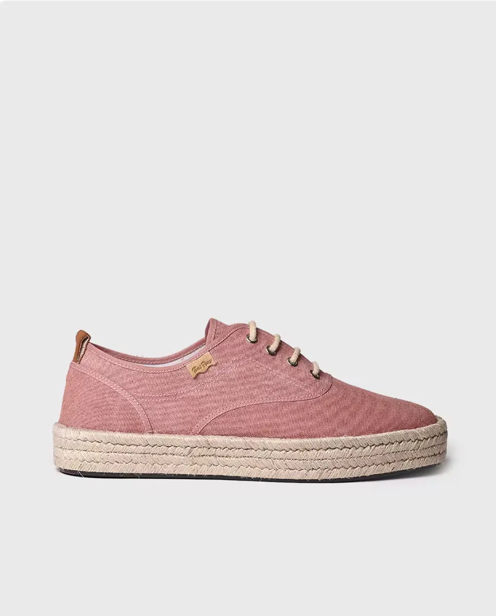 Мужские тканевые эспадрильи на шнуровке Toni Pons, розовый
Мужские тканевые эспадрильи на шнуровке Toni Pons, розовый