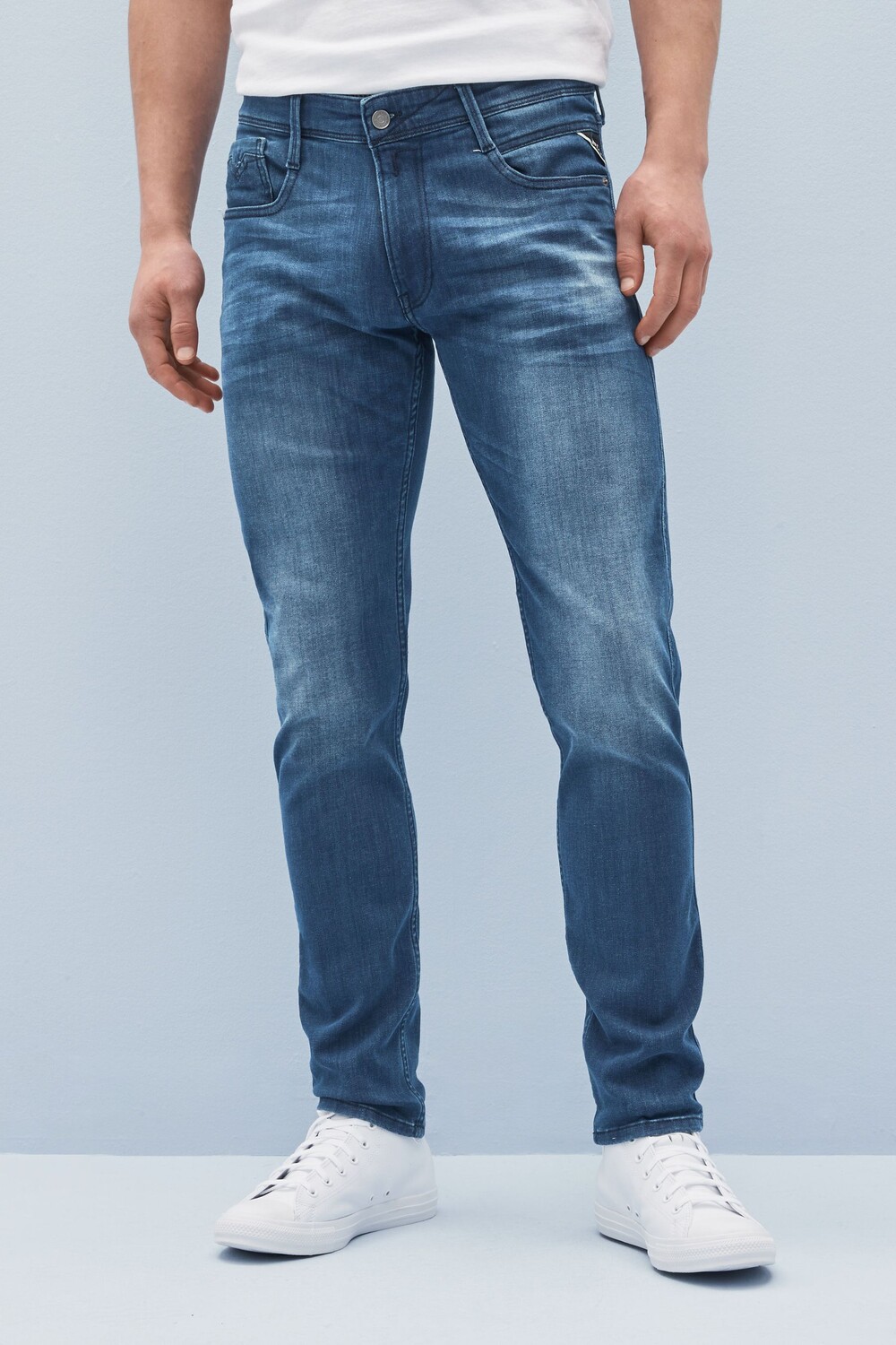 Джинсы Anbass узкого кроя Replay, синий
Джинсы Anbass узкого кроя Replay, синий