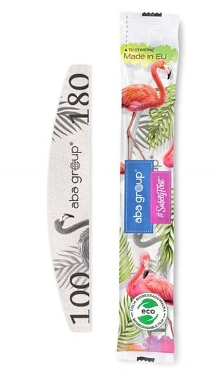 Пилка для ногтей 100/180 STANDARD SAFE PACKAGE FLAMING Aba Group HALF MOON 
Пилка для ногтей 100/180 STANDARD SAFE PACKAGE FLAMING Aba Group HALF MOON