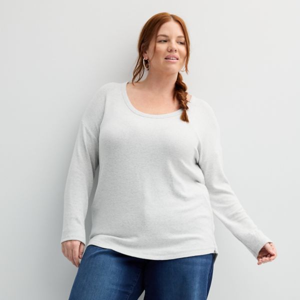 Пуловер больших размеров с длинными рукавами и круглым вырезом Sonoma Goods For Life, серый
Пуловер больших размеров с длинными рукавами и круглым вырезом Sonoma Goods For Life, серый