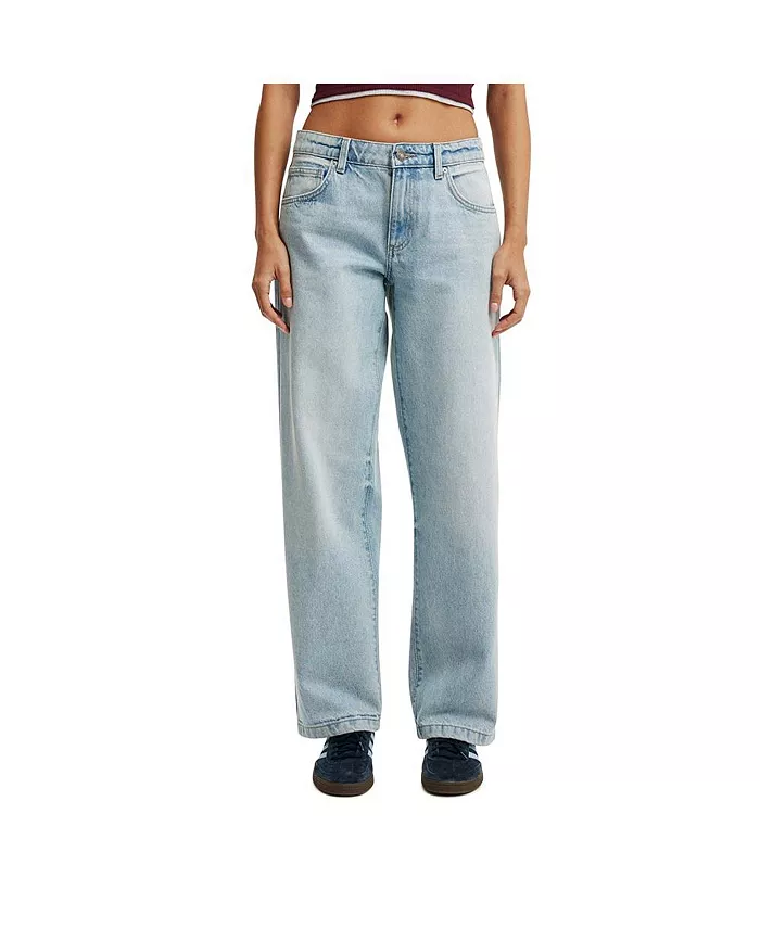 Женские джинсы прямого кроя с низкой талией COTTON ON, синий
Женские джинсы прямого кроя с низкой талией COTTON ON, синий