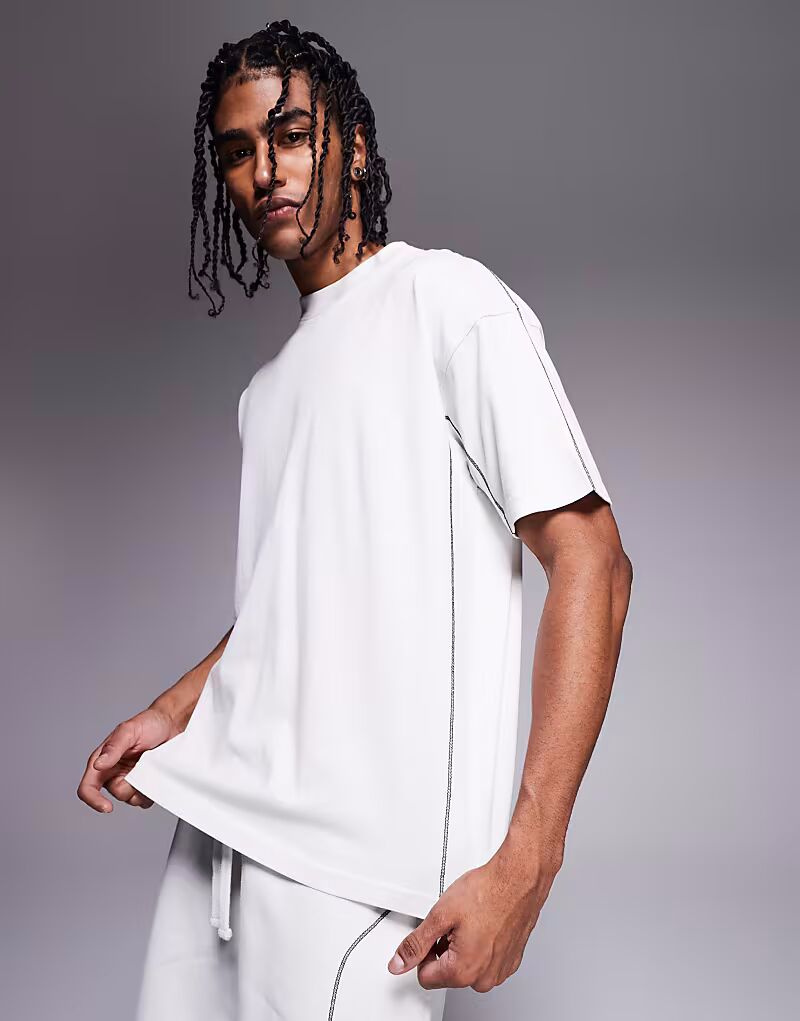 Футболка Good For Nothing с декоративными швами светло-серого цвета
Футболка Good For Nothing с декоративными швами светло-серого цвета