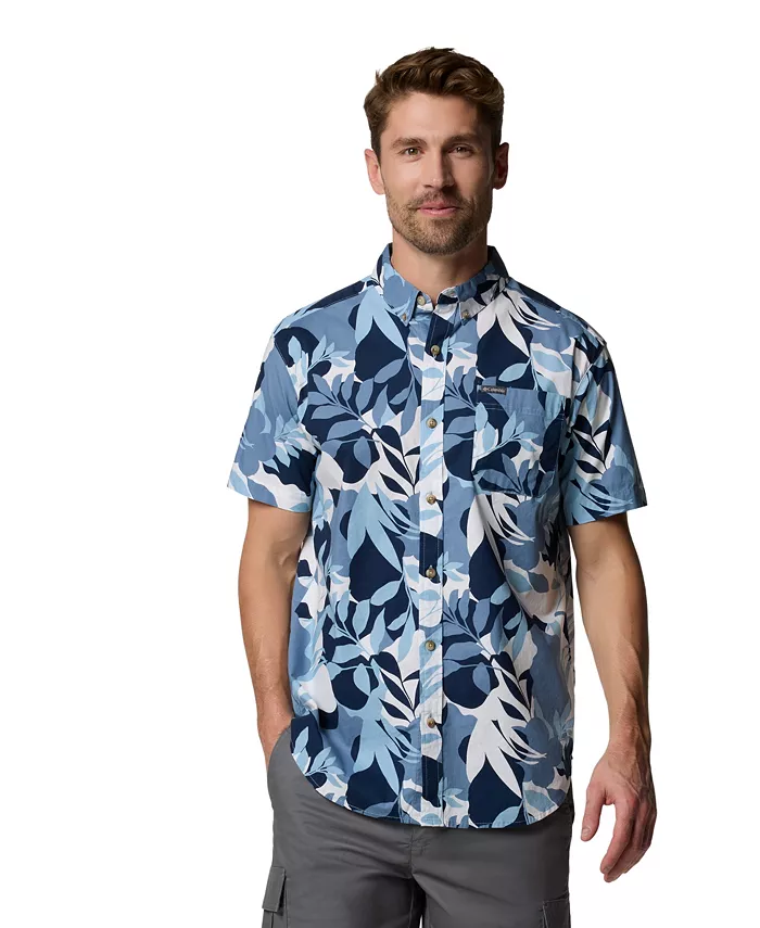 Мужская рубашка с коротким рукавом с принтом Rapid Rivers Columbia, синий
Мужская рубашка с коротким рукавом с принтом Rapid Rivers Columbia, синий