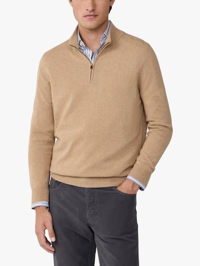 Свитер с застежкой-молнией Hackett London, Malt Beige
Свитер с застежкой-молнией Hackett London, Malt Beige