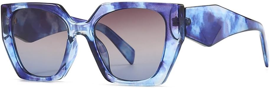 Женские солнцезащитные очки «кошачий глаз» с широкими дужками, градиентным леопардовым принтом и защитой от УФ-излучения UV400, для занятий спортом на открытом воздухе, бега и езды на велосипеде generic, Blue Teablue
Женские солнцезащитные очки «кошачий глаз» с широкими дужками, градиентным леопардовым принтом и защитой от УФ-излучения UV400, для занятий спортом на открытом воздухе, бега и езды на велосипеде generic, Blue Teablue