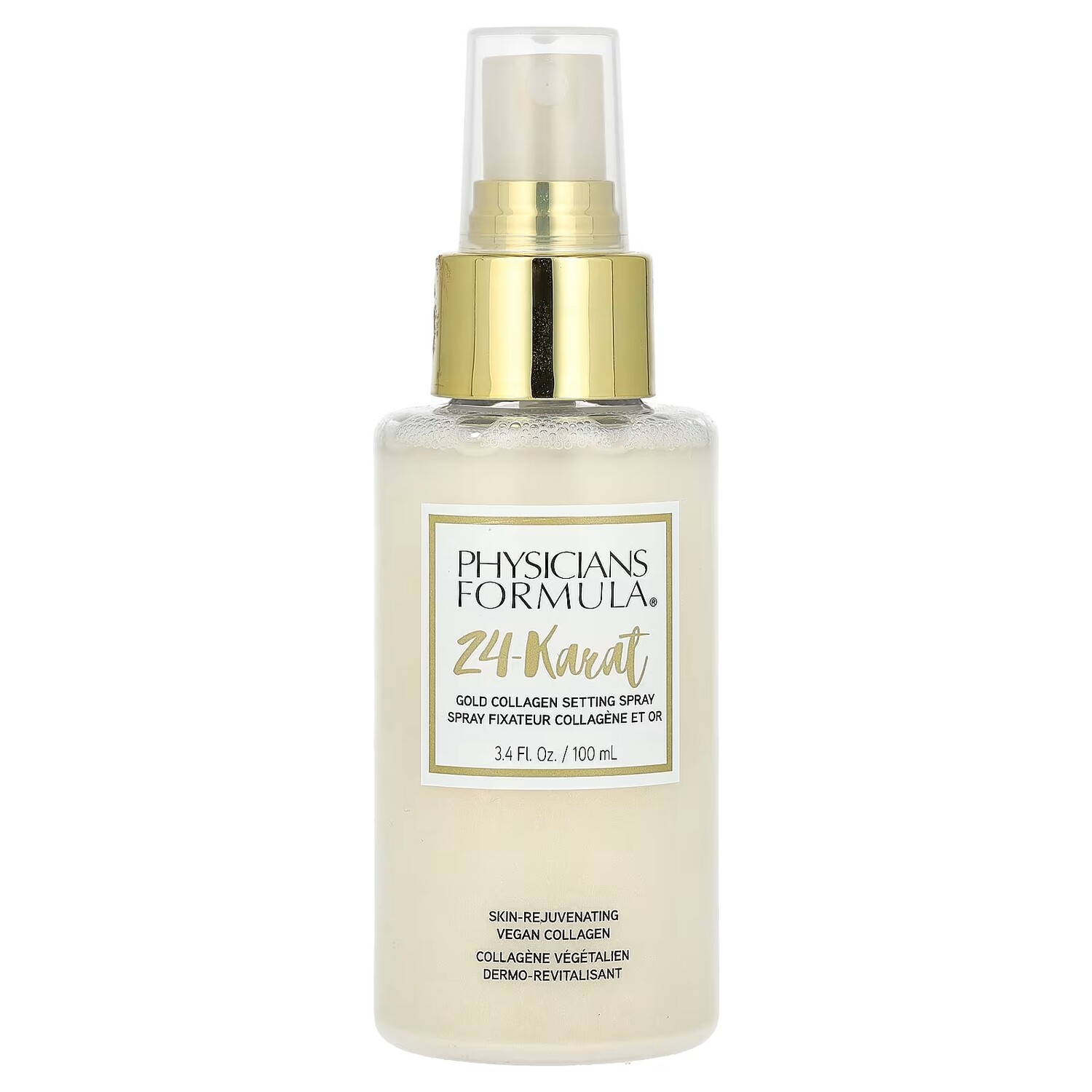 Спрей с коллагеном Physicians Formula 24-каратного золота, 3,4 жидких унции (100 мл)
Спрей с коллагеном Physicians Formula 24-каратного золота, 3,4 жидких унции (100 мл)