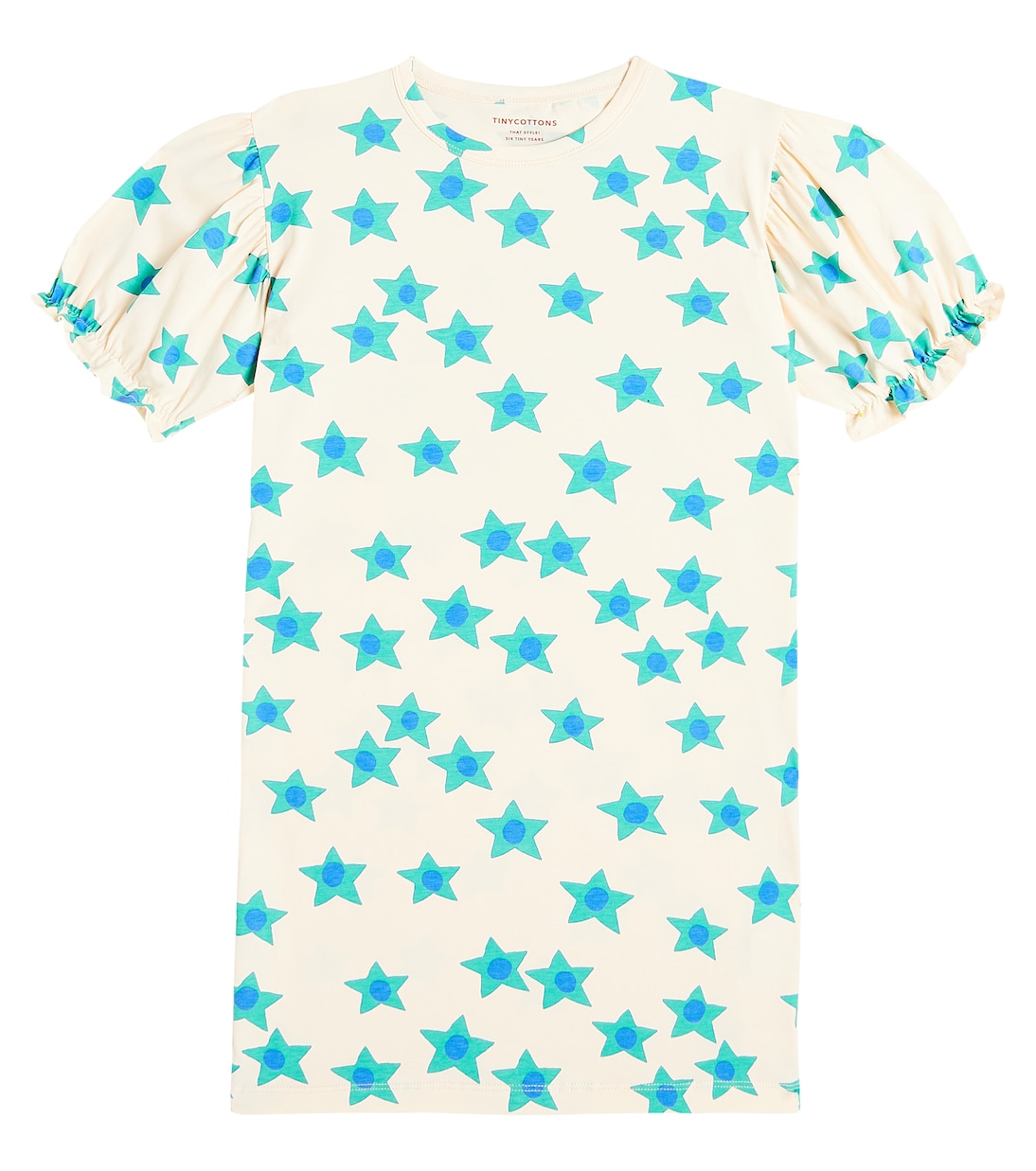 Платье из хлопкового джерси с принтом Tinycottons, Light Cream
Платье из хлопкового джерси с принтом Tinycottons, Light Cream