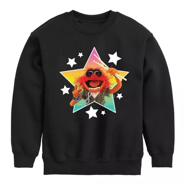 Толстовка из флиса с изображением животных для мальчиков 8-20 лет «Маппетс» Disney, черный
Толстовка из флиса с изображением животных для мальчиков 8-20 лет «Маппетс» Disney, черный