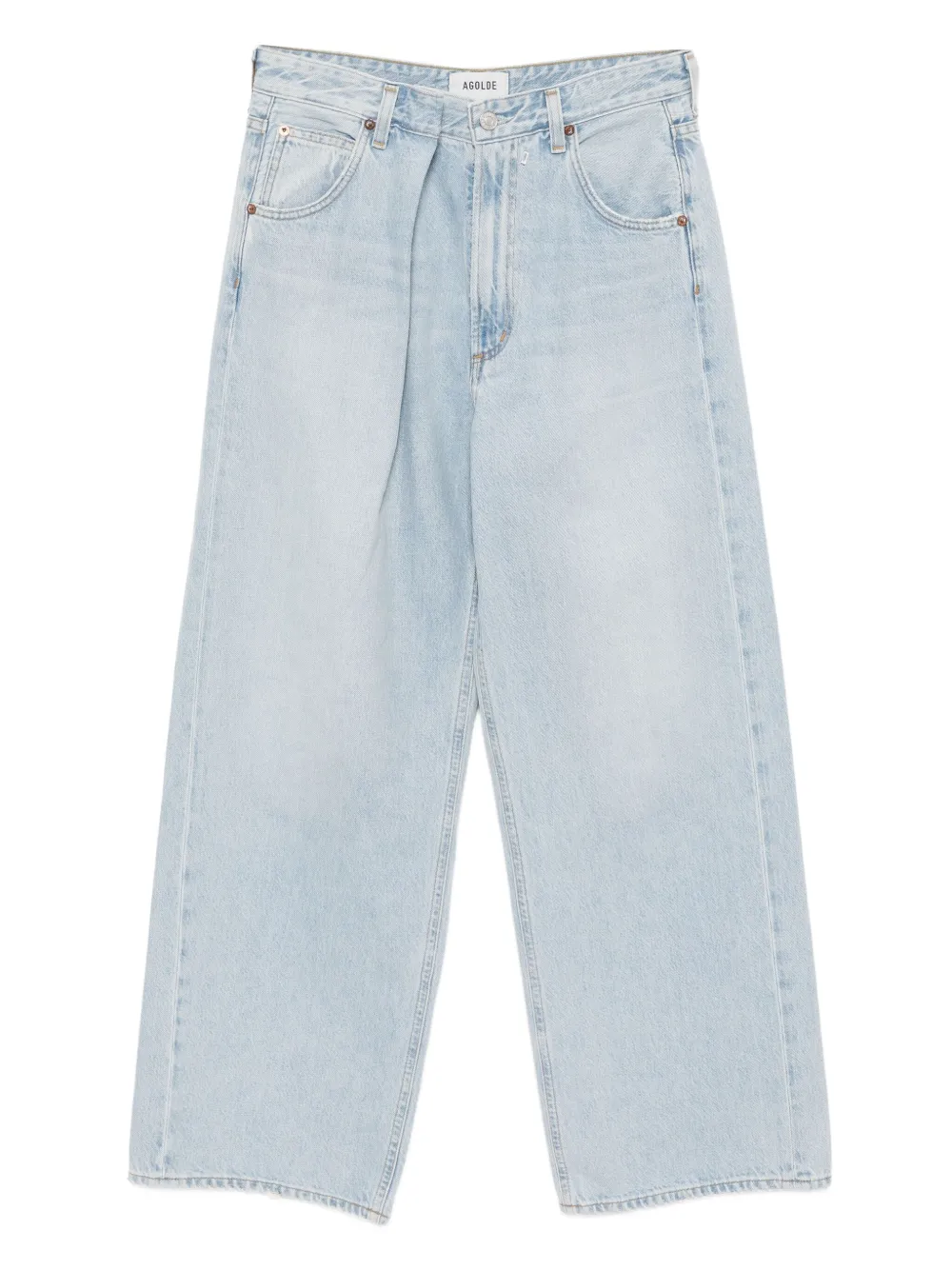 Хлопковые джинсы AGOLDE, синий
Хлопковые джинсы AGOLDE, синий