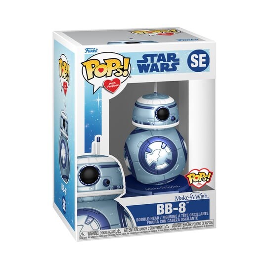 Funko POP! With Purpose, коллекционная фигурка, Star Wars, BB-8, SE 
Funko POP! With Purpose, коллекционная фигурка, Star Wars, BB-8, SE