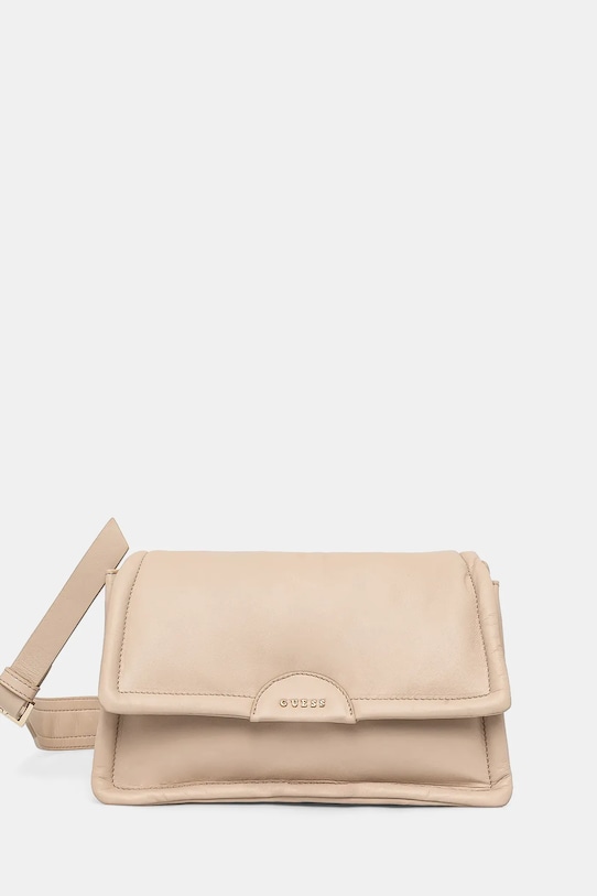 Кожаная сумка EVA Guess, бежевый
Кожаная сумка EVA Guess, бежевый