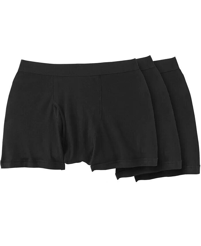 Мужские хлопковые трусы-боксеры для больших и высоких, 3 шт. в упаковке KingSize, черный
Мужские хлопковые трусы-боксеры для больших и высоких, 3 шт. в упаковке KingSize, черный