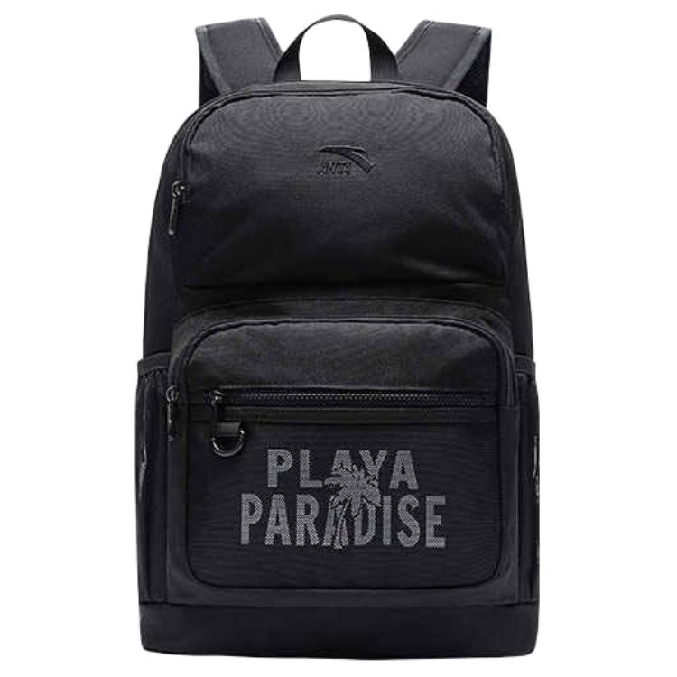 ANTA Нейлоновый рюкзак унисекс базовый черный, Basic Black
ANTA Нейлоновый рюкзак унисекс базовый черный, Basic Black