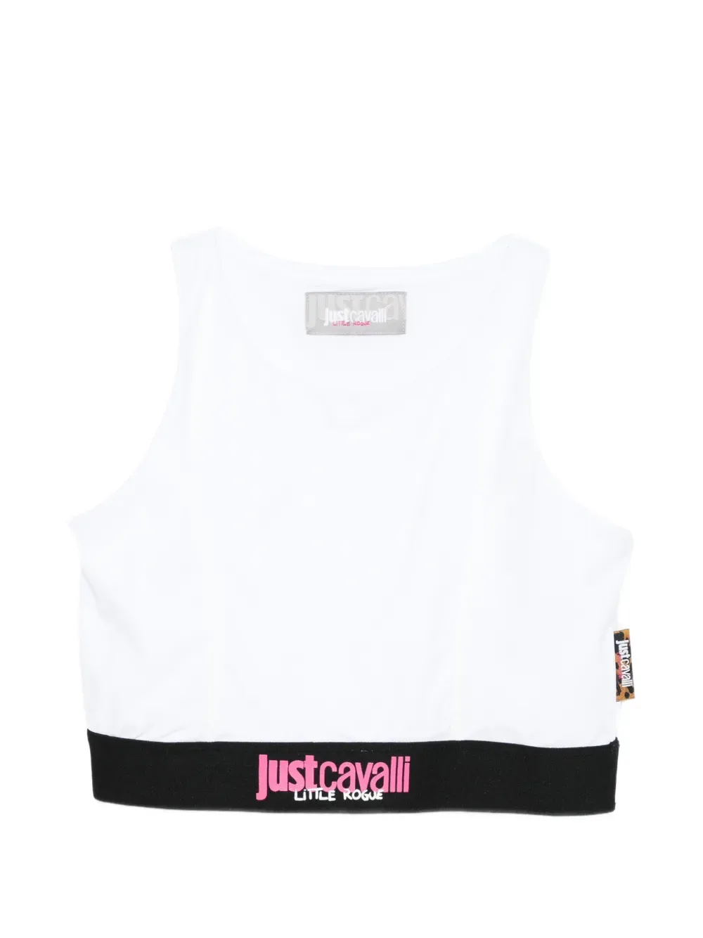 Топ с черной отделкой Roberto Cavalli Junior, белый
Топ с черной отделкой Roberto Cavalli Junior, белый
