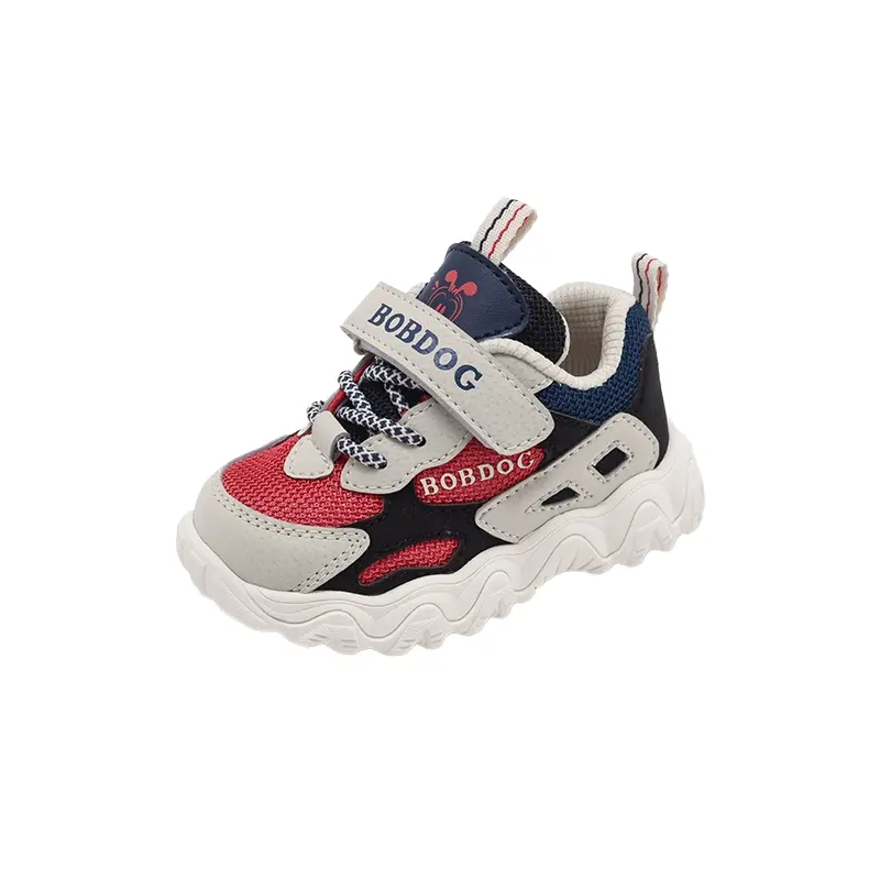 Кроссовки детские с низким верхом, устойчивые к скольжению, для детей от 3 до 7 лет BOBDOG, серый/красный
Кроссовки детские с низким верхом, устойчивые к скольжению, для детей от 3 до 7 лет BOBDOG, серый/красный