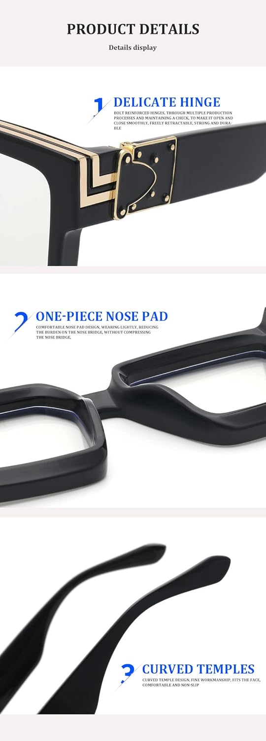 Нейтральные солнцезащитные очки с большой оправой для путешествий — поляризованные очки для вождения для мужчин и женщин | подходят для поездок на автомобиле Gksbnck, C6
Нейтральные солнцезащитные очки с большой оправой для путешествий — поляризованные очки для вождения для мужчин и женщин | подходят для поездок на автомобиле Gksbnck, C6