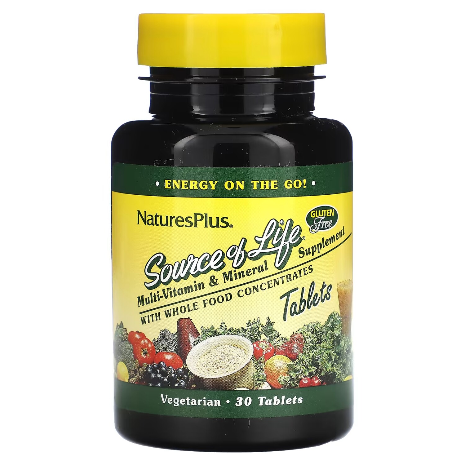 Мультивитамины NaturesPlus с цельнопищевыми концентратами, 30 таблеток
Мультивитамины NaturesPlus с цельнопищевыми концентратами, 30 таблеток