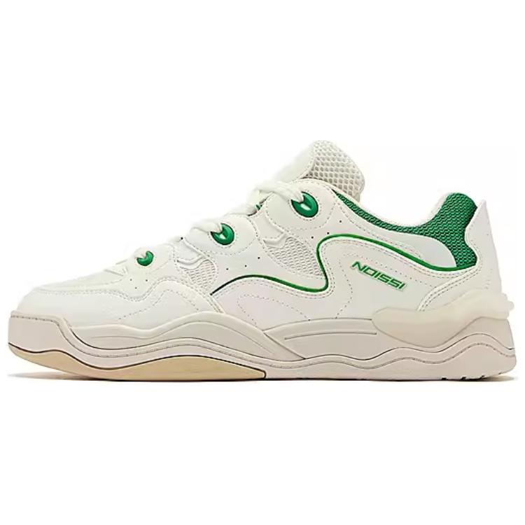 Скользостойкие амортизирующие износостойкие низкие скейтбордские кроссовки мужские бело-зеленые QIAODAN, Ivory/Emeralds
Скользостойкие амортизирующие износостойкие низкие скейтбордские кроссовки мужские бело-зеленые QIAODAN, Ivory/Emeralds