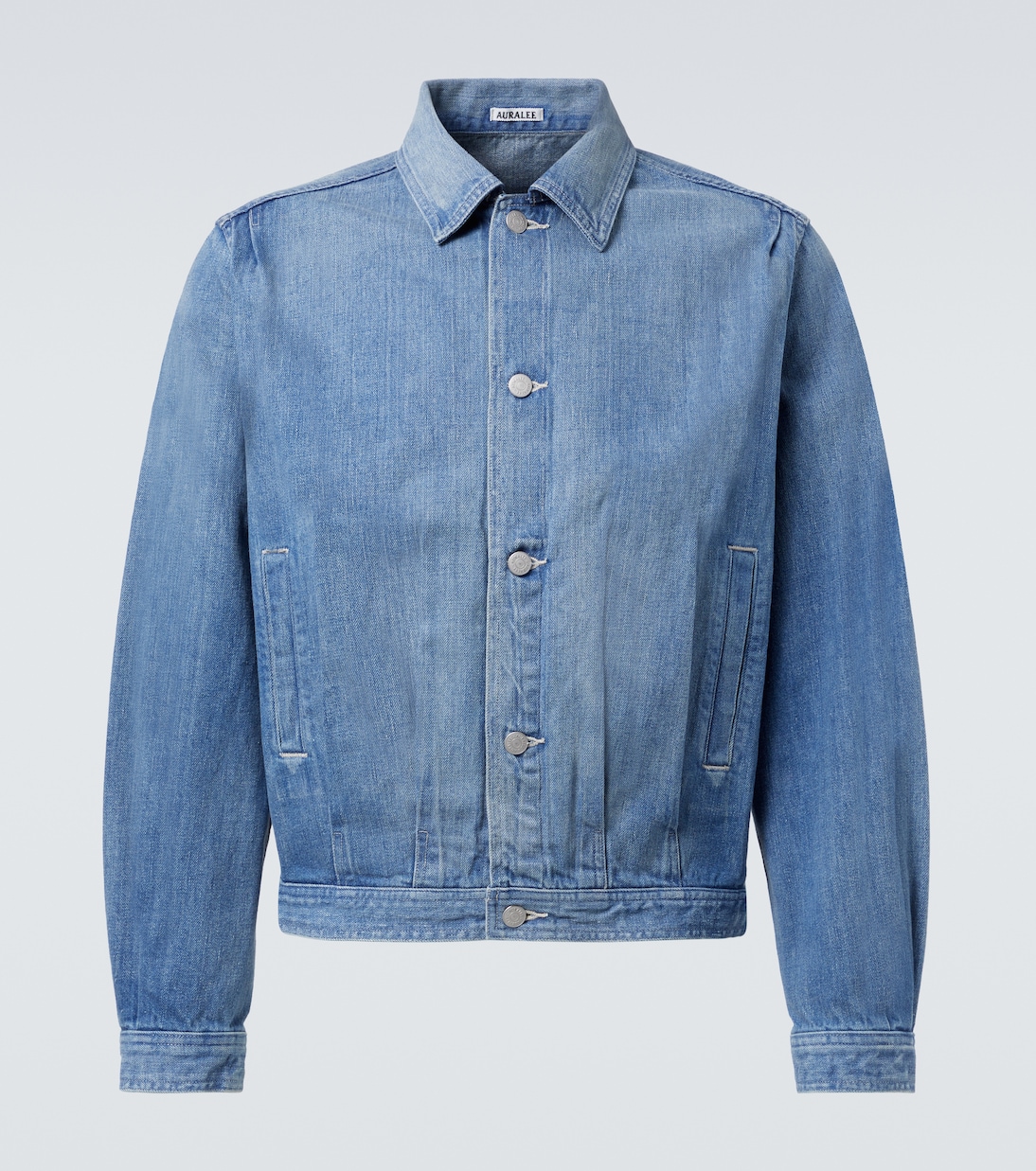 Выцветшая джинсовая куртка Auralee, Light Indigo, Фиолетовый, Выцветшая джинсовая куртка Auralee, Light Indigo
Выцветшая джинсовая куртка Auralee, Light Indigo, Фиолетовый, Выцветшая джинсовая куртка Auralee, Light Indigo
