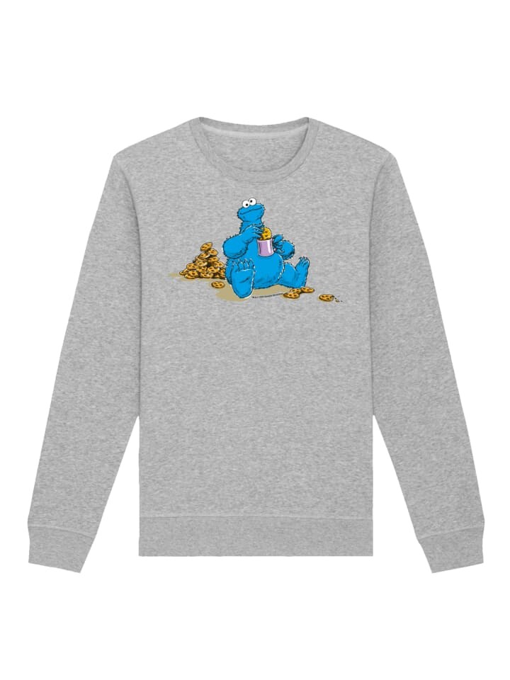 Толстовка F4NT4STIC Sweatshirt Sesamstraße Cookie Monster Coockietime, пятнистый серый
Толстовка F4NT4STIC Sweatshirt Sesamstraße Cookie Monster Coockietime, пятнистый серый