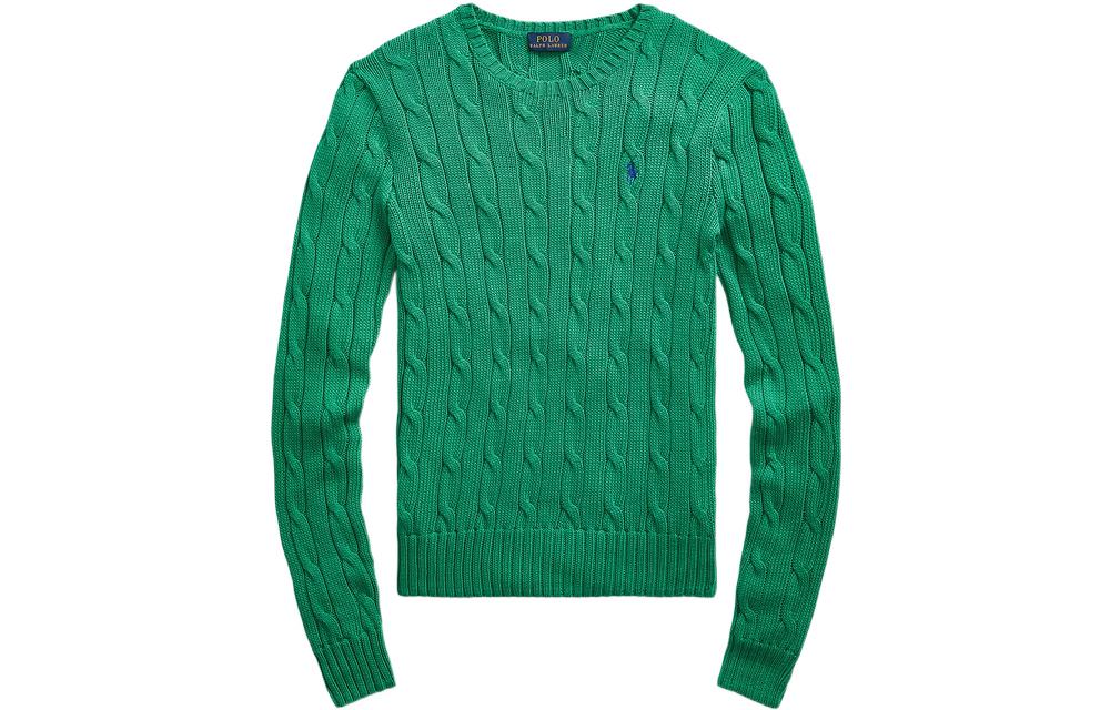 Топ Cable knit Cotton Sweatshirt Polo Ralph Lauren, зеленый
Топ Cable knit Cotton Sweatshirt Polo Ralph Lauren, зеленый