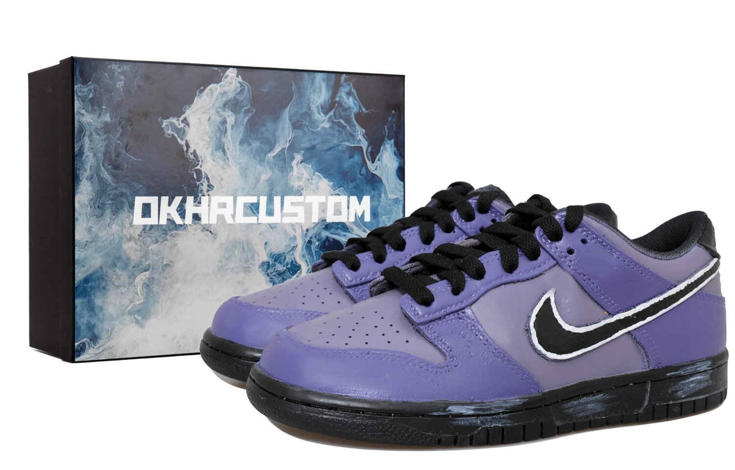 Кроссовки Nike Dunk Skateboarding Shoes Women's Low-top Black/purple, фиолетовый
Кроссовки Nike Dunk Skateboarding Shoes Women's Low-top Black/purple, фиолетовый