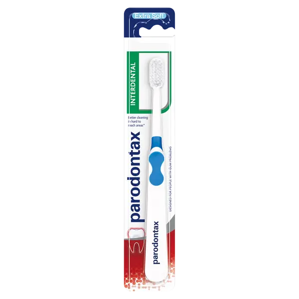 Экстрамягкая зубная щетка, 1 шт. Parodontax Interdental
Экстрамягкая зубная щетка, 1 шт. Parodontax Interdental