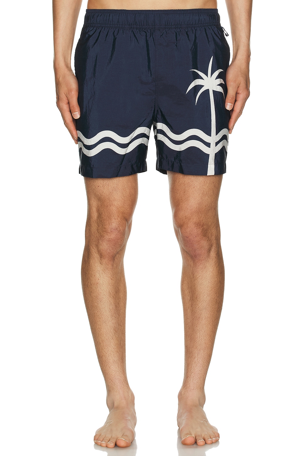 Нейлоновые шорты для плавания с эффектом креш 5" Onia, Deep Navy & White
Нейлоновые шорты для плавания с эффектом креш 5" Onia, Deep Navy & White