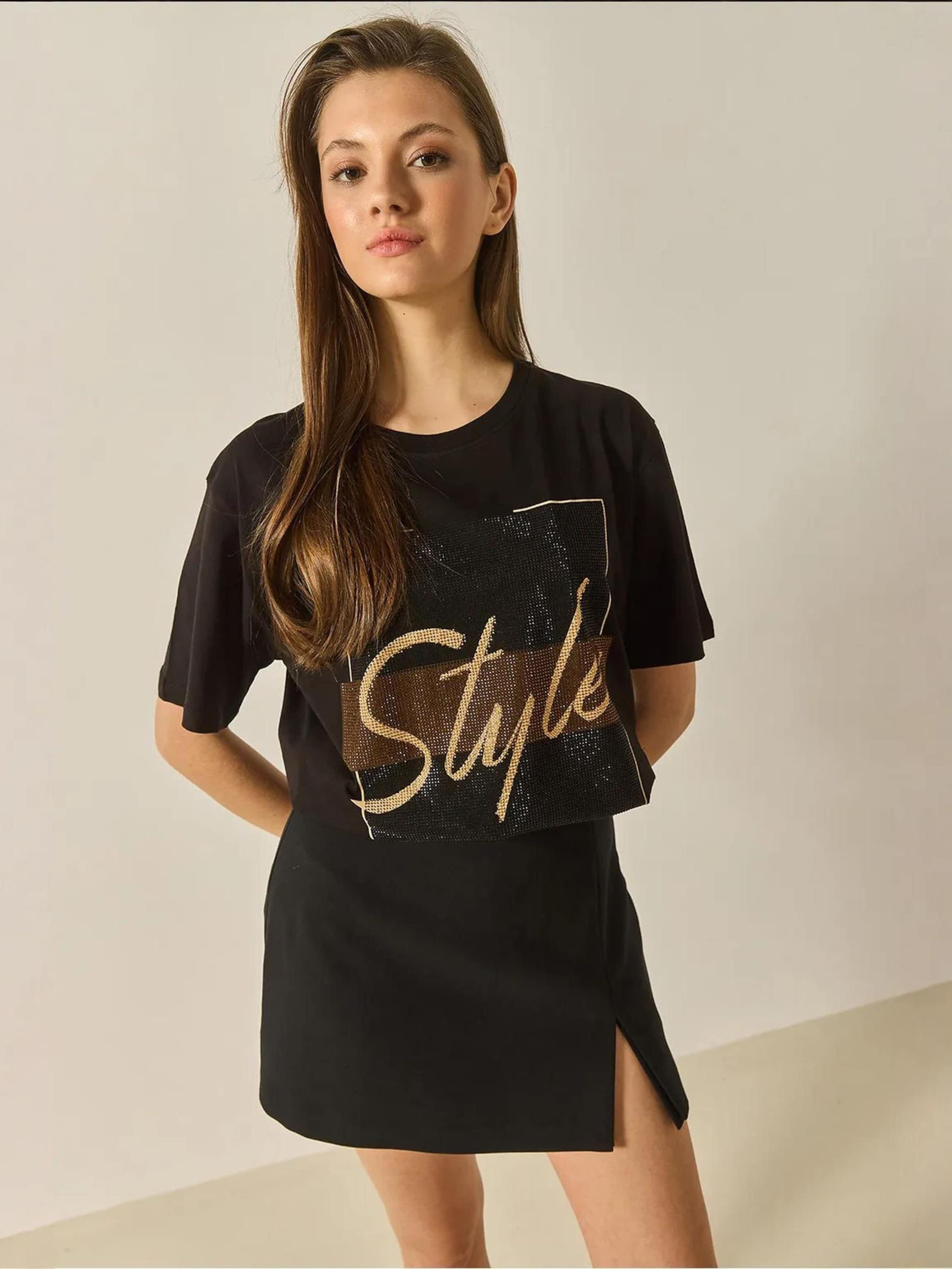 Bianco Lucci Футболка в черном цвете, Черный, Bianco Lucci Футболка в черном цвете
Bianco Lucci Футболка в черном цвете, Черный, Bianco Lucci Футболка в черном цвете