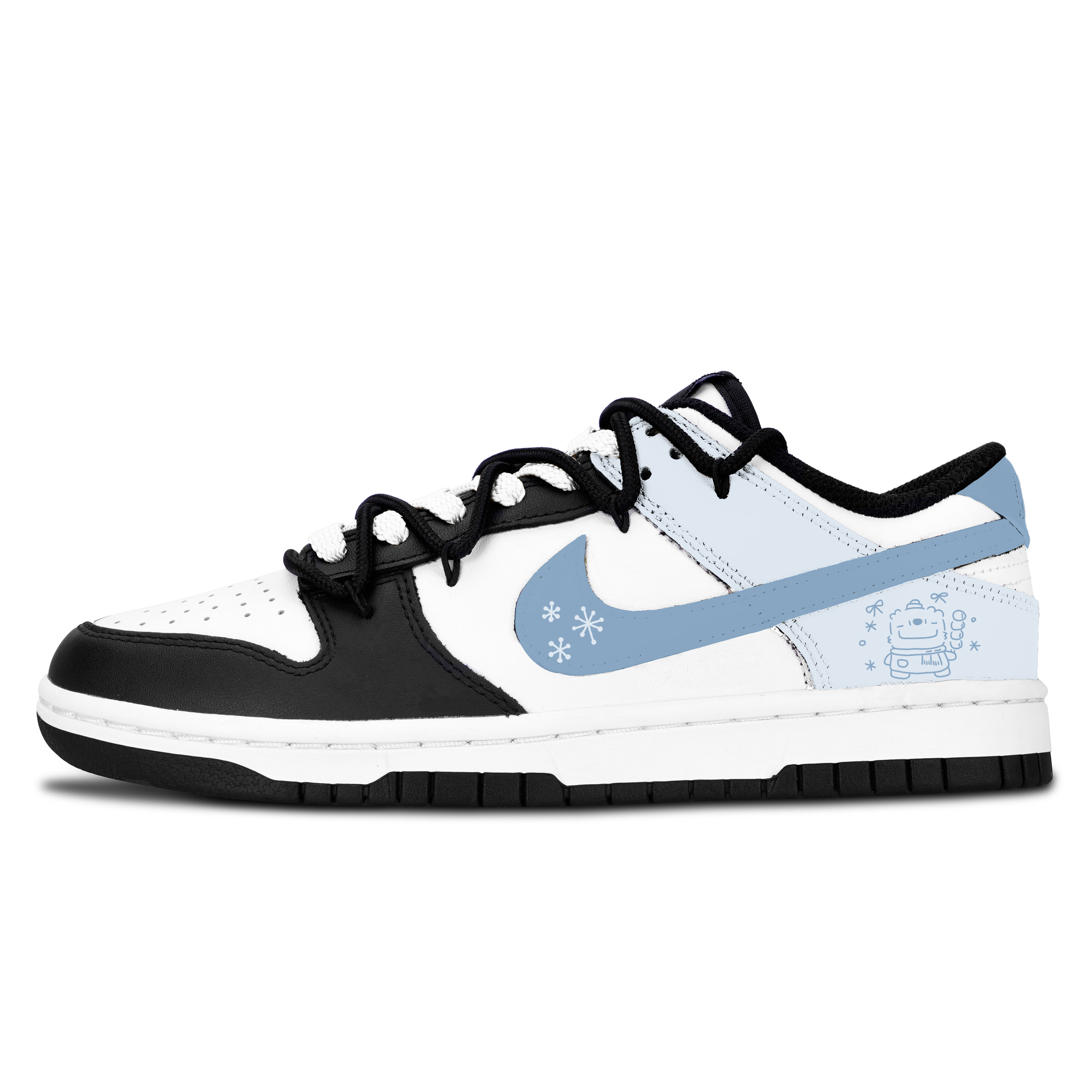 Nike Dunk Black White, Light Blue милые кожаные противоскользящие износостойкие низкие скейтборд кроссовки Blue Unisex
Nike Dunk Black White, Light Blue милые кожаные противоскользящие износостойкие низкие скейтборд кроссовки Blue Unisex