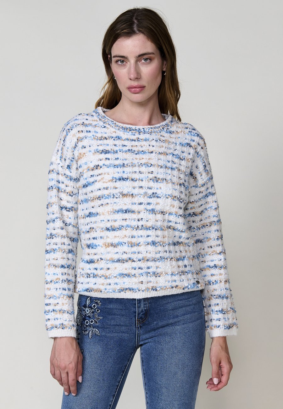 Джемпер Koroshi Jumper, Blue/Brown/Blue
Джемпер Koroshi Jumper, Blue/Brown/Blue